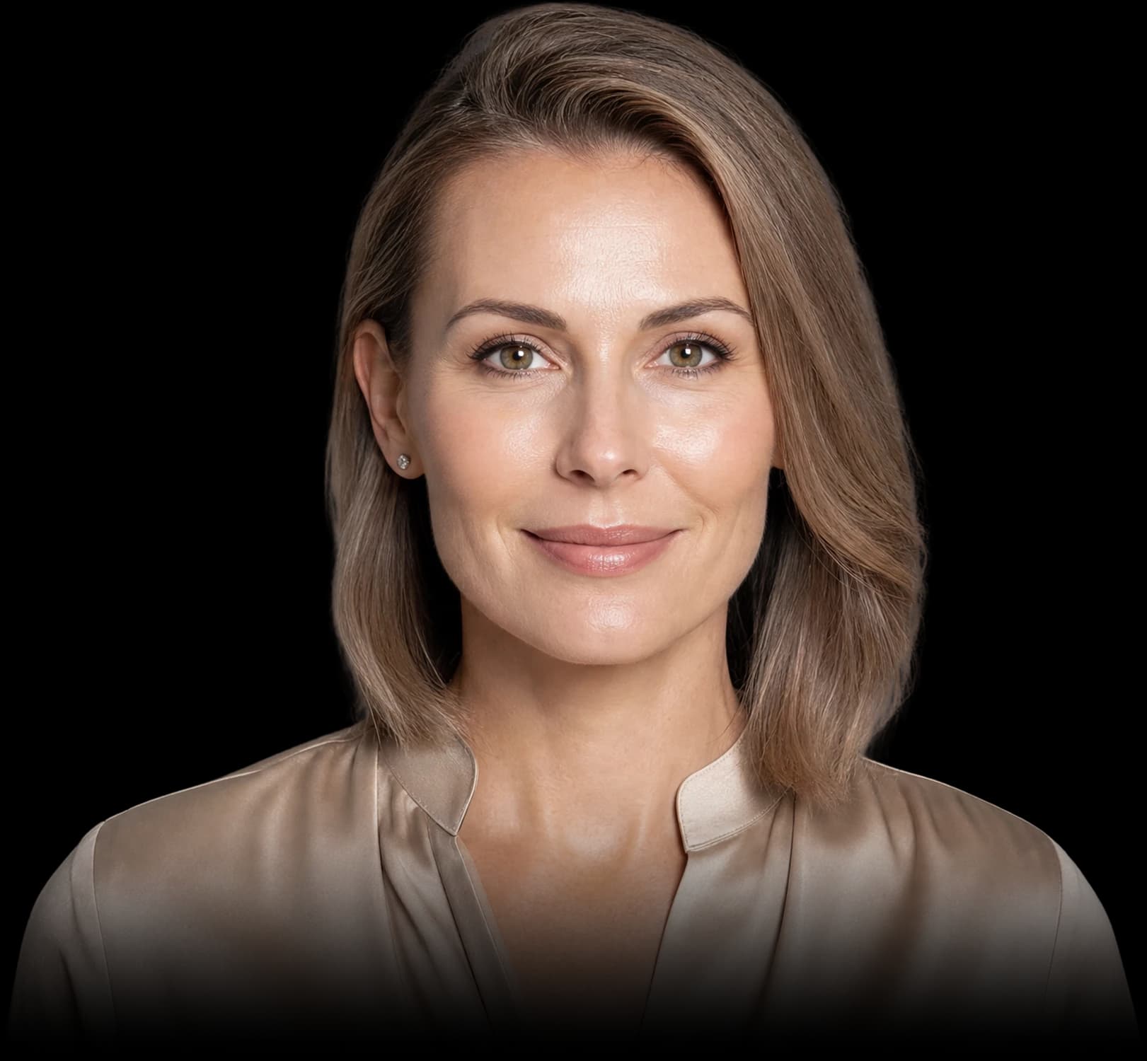 Pacjentka kliniki Beauty4Ever z promienną, zadbaną skórą